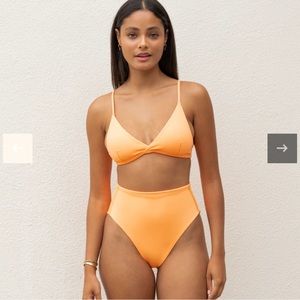 NWT Left on Friday Hi-Hi Bottom, Size M in Popsicle